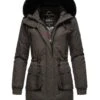 Navahoo Olessaa - Winterjas - Dark Grey