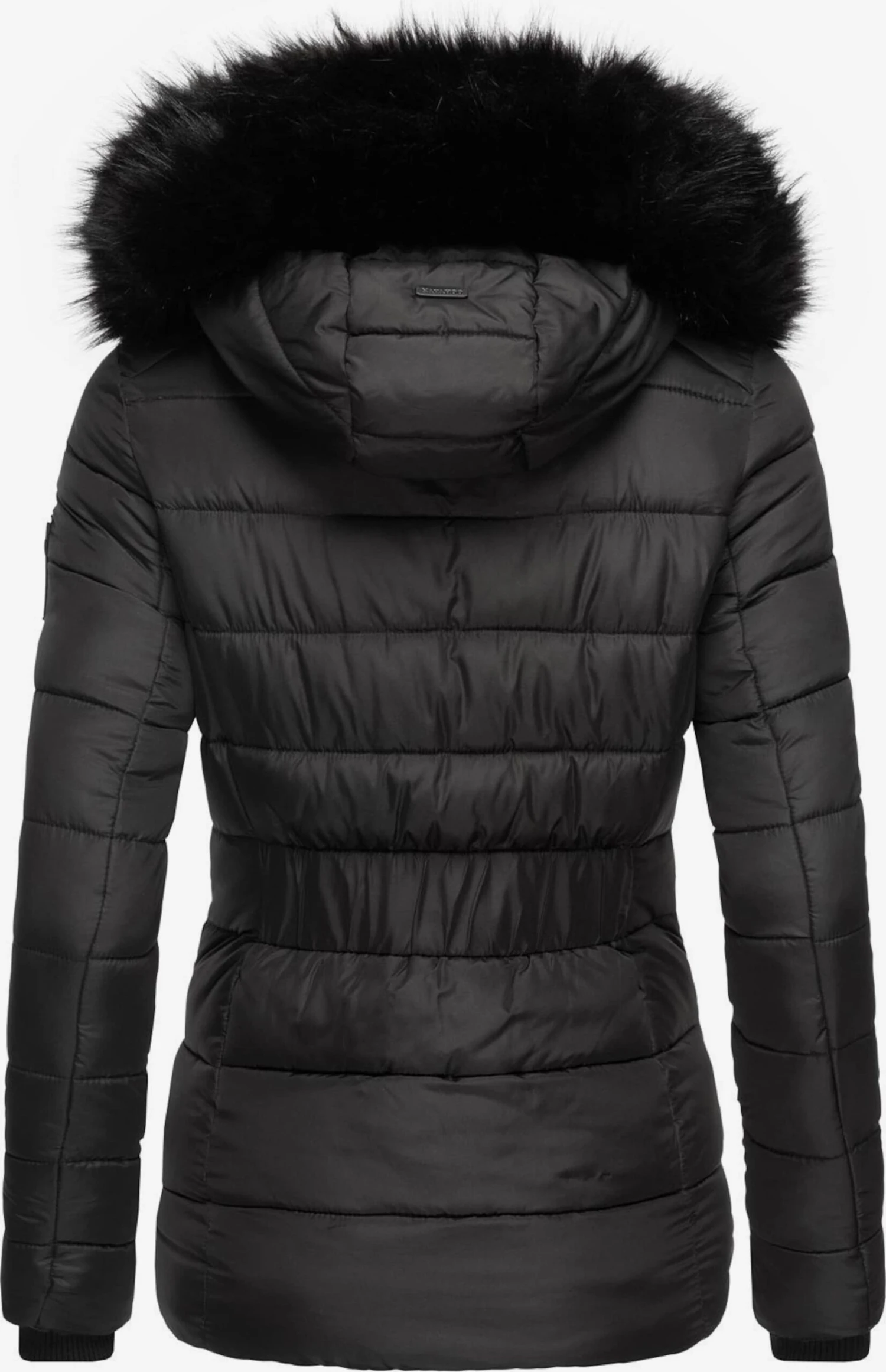 Navahoo Winterjassen Winterjas Zuckerbiene Dames Zwart 4 Navahoo Winterjassen Winterjas Zuckerbiene Dames Zwart - Afbeelding 4