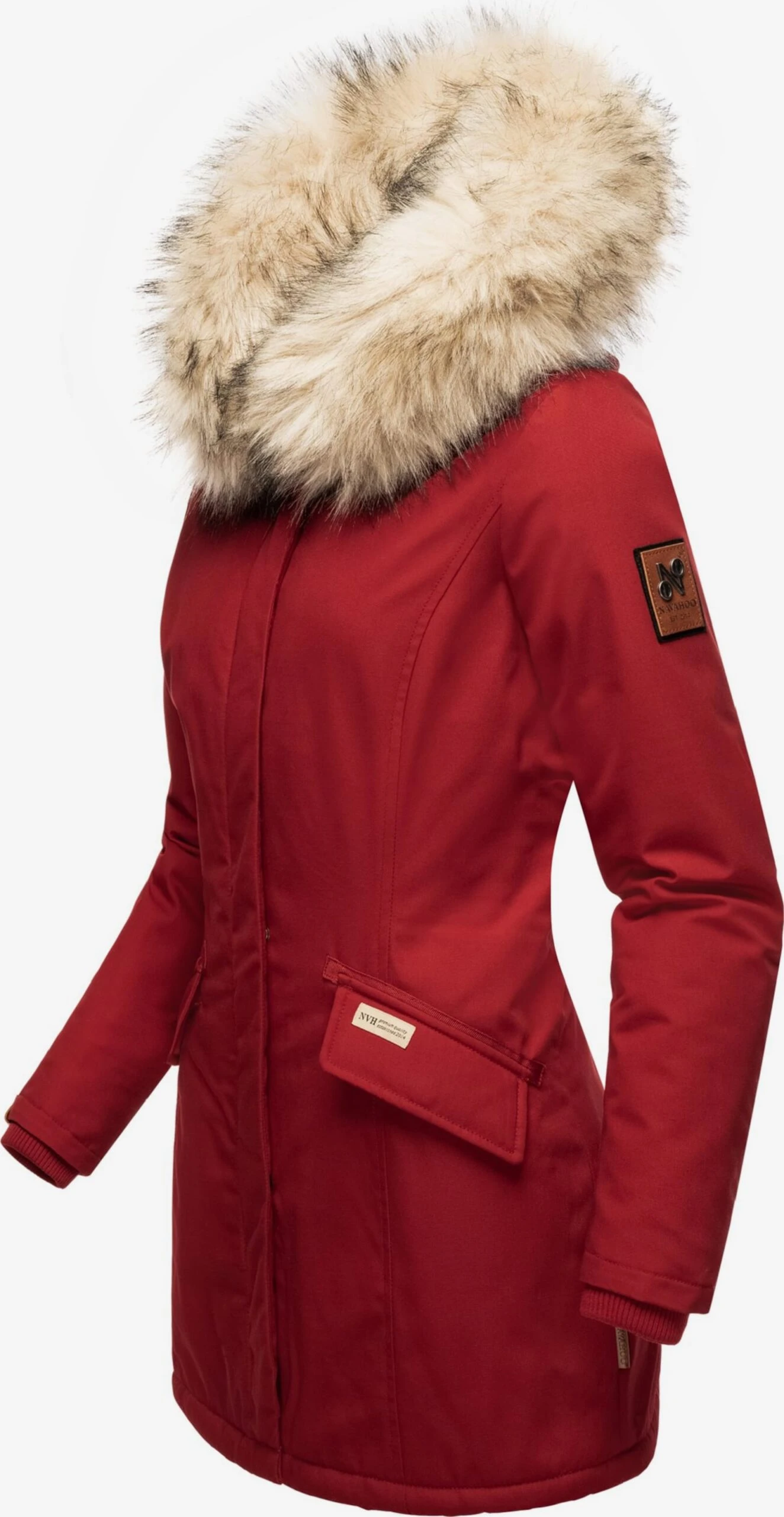 Navahoo Parkas Winterparka Cristal Dames Bloedrood 2 Navahoo Parkas Winterparka Cristal Dames Bloedrood - Afbeelding 2