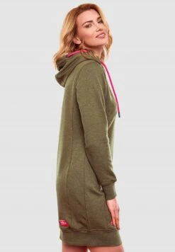 Navahoo Jurk - Dusty Olive Melange -Navahoo dd59c12674ed4bfdb3e1fae2a82efb3d scaled