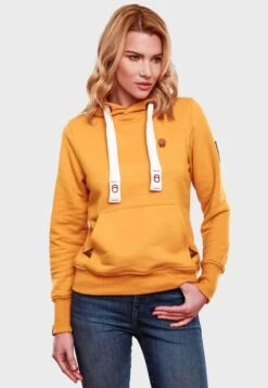 Navahoo Hoodies Sweatshirt Damlaa Dames Goudgeel -Navahoo dd681077d0088ff9f4b2eaba1d8c1fc6 scaled