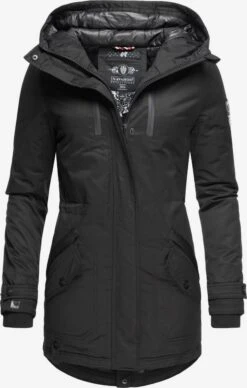 Navahoo Parkas Winterparka Dames Zwart