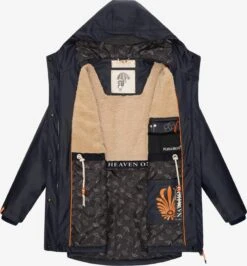 Navahoo Regenmantels Tussenmantel Rainy Forest Dames Donkerblauw -Navahoo de4e93bf3d110d18a0161e1a2e3bbc01 scaled