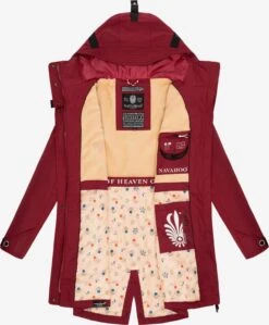 Navahoo Outdoor Jassen Functionele Jas Pfefferschote Dames Donkerrood -Navahoo de7fcdab23e4a4d0019240cbc1f62dc6 scaled