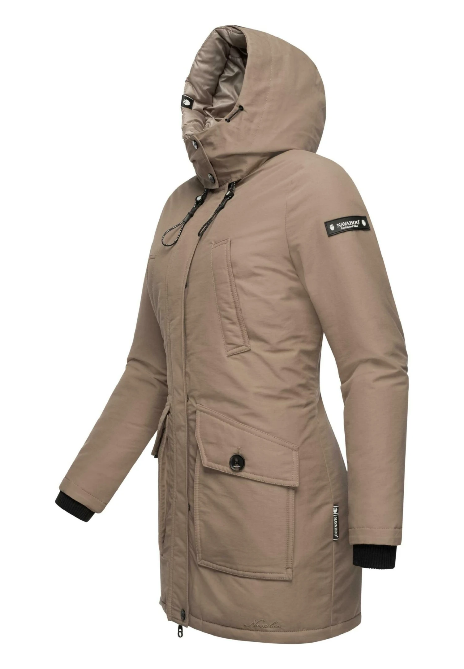 Navahoo Blizzardstorm - Parka - Taupe Grey 2 Navahoo Blizzardstorm - Parka - Taupe Grey - Afbeelding 2