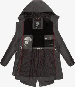 Navahoo Regenmantels Functionele Mantel Rainy Flower Dames Antraciet -Navahoo dfc76b76446554db291158a8b943db8e scaled