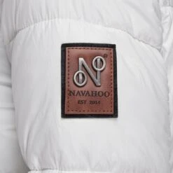 Navahoo Winterjassen Winterjas Tikunaa Dames Wit -Navahoo e27e58277cf4d6590ce481d8ec18803c