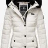 Navahoo Winterjassen Winterjas Milianaa Dames Wit