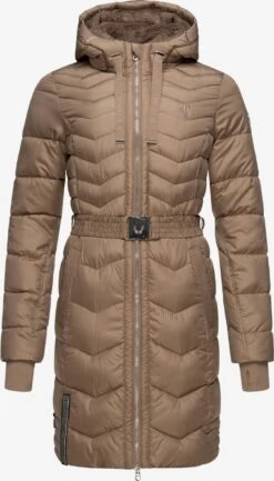 Navahoo Wintermantels Wintermantel Alpenveilchen Dames Bruin