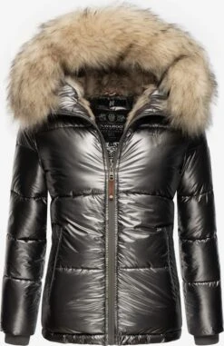 Navahoo Winterjassen Winterjas Tikunaa Dames Antraciet