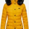 Navahoo Winterjassen Winterjas Milianaa Dames Geel