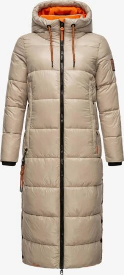 Navahoo Wintermantels Wintermantel Schmuseengel Dames Taupe