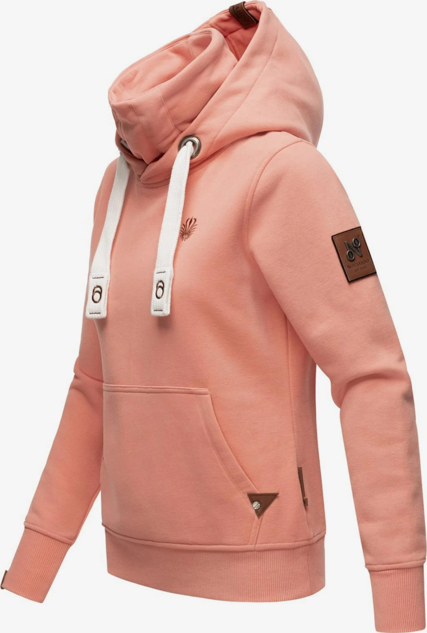 Navahoo Hoodies Sweatshirt Raniaa Dames Abrikoos 3 Navahoo Hoodies Sweatshirt Raniaa Dames Abrikoos - Afbeelding 3