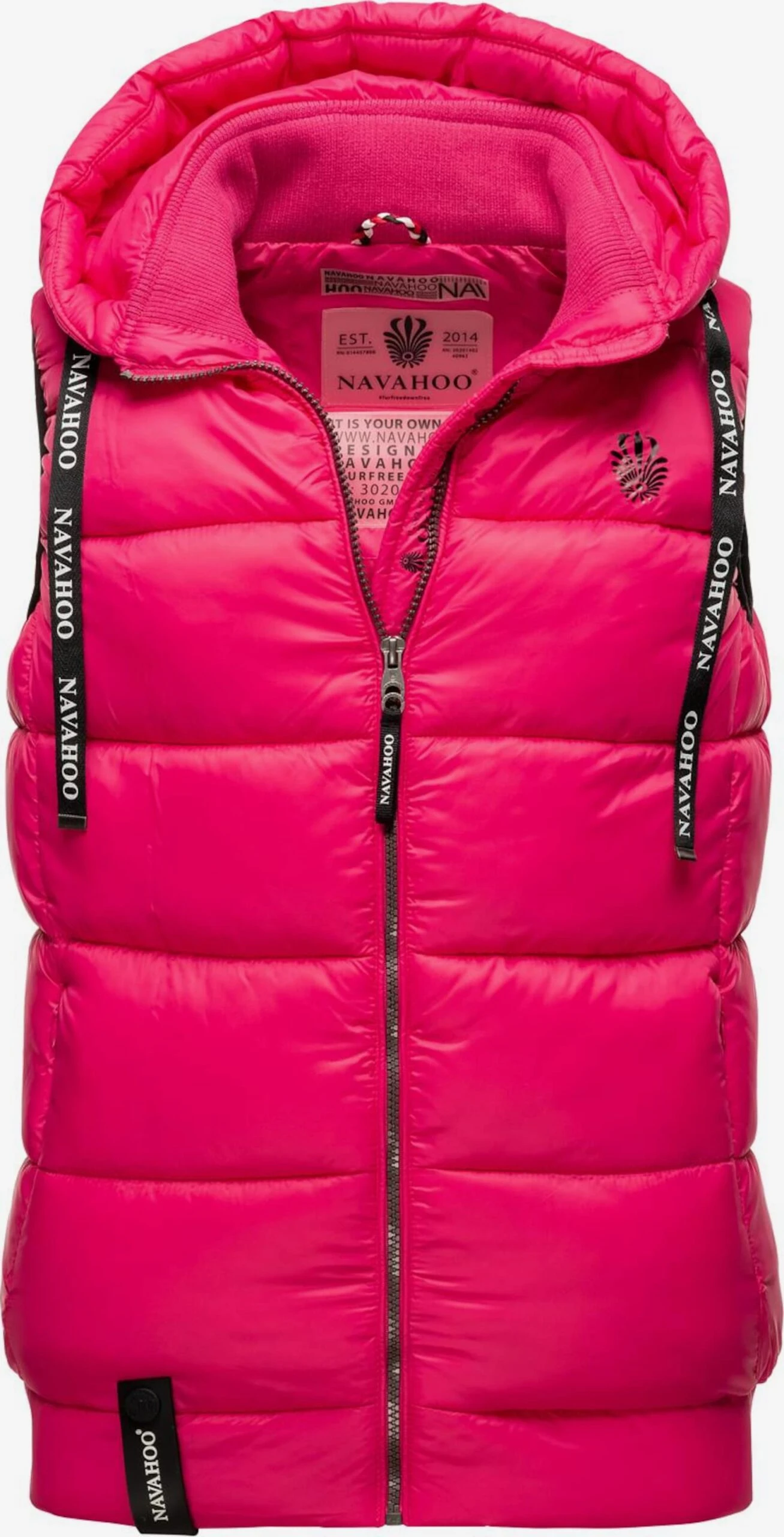 Navahoo Bodywarmers Bodywarmer Kassidy Dames Neonroze 2 Navahoo Bodywarmers Bodywarmer Kassidy Dames Neonroze - Afbeelding 2