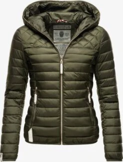 Navahoo Tussenjassen Tussenjas Ich Bin Hübsch Dames Olijfgroen