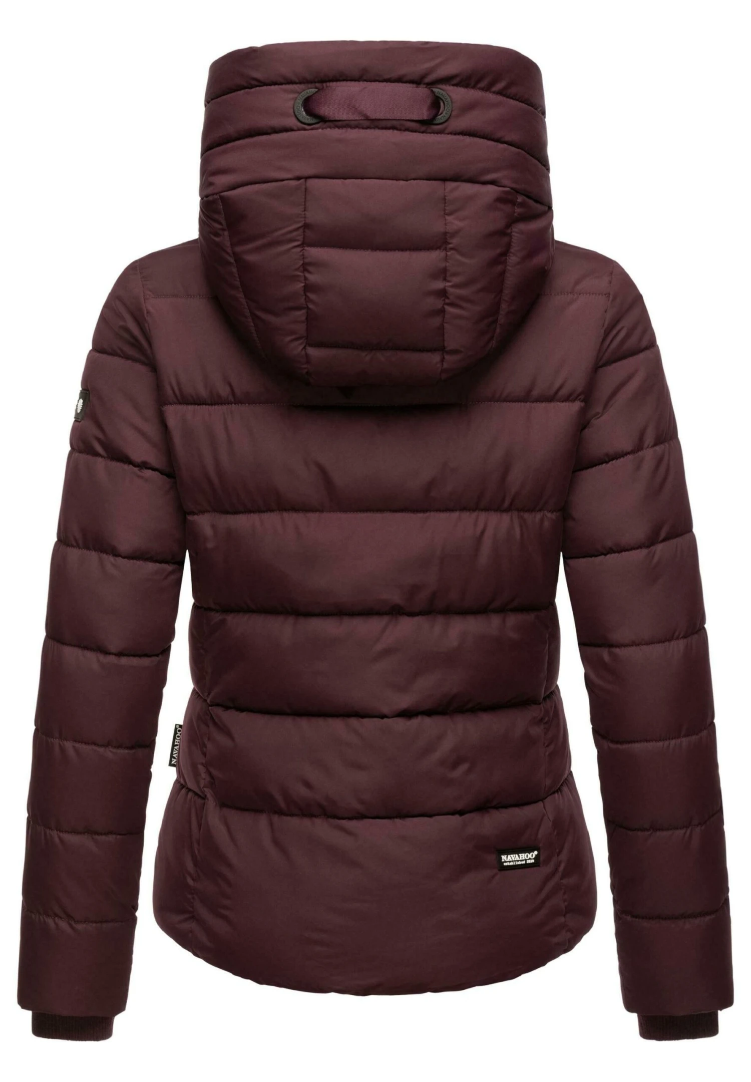 Navahoo Amayaa - Winterjas - Dark Red Melange 3 Navahoo Amayaa - Winterjas - Dark Red Melange - Afbeelding 3