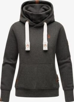 Navahoo Hoodies Sweatshirt Raniaa Dames Donkergrijs