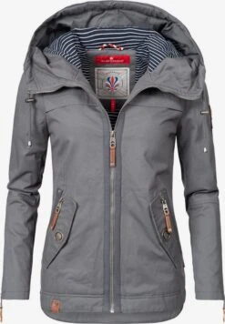 Navahoo Tussenjassen Tussenjas Wekoo Dames Donkergrijs