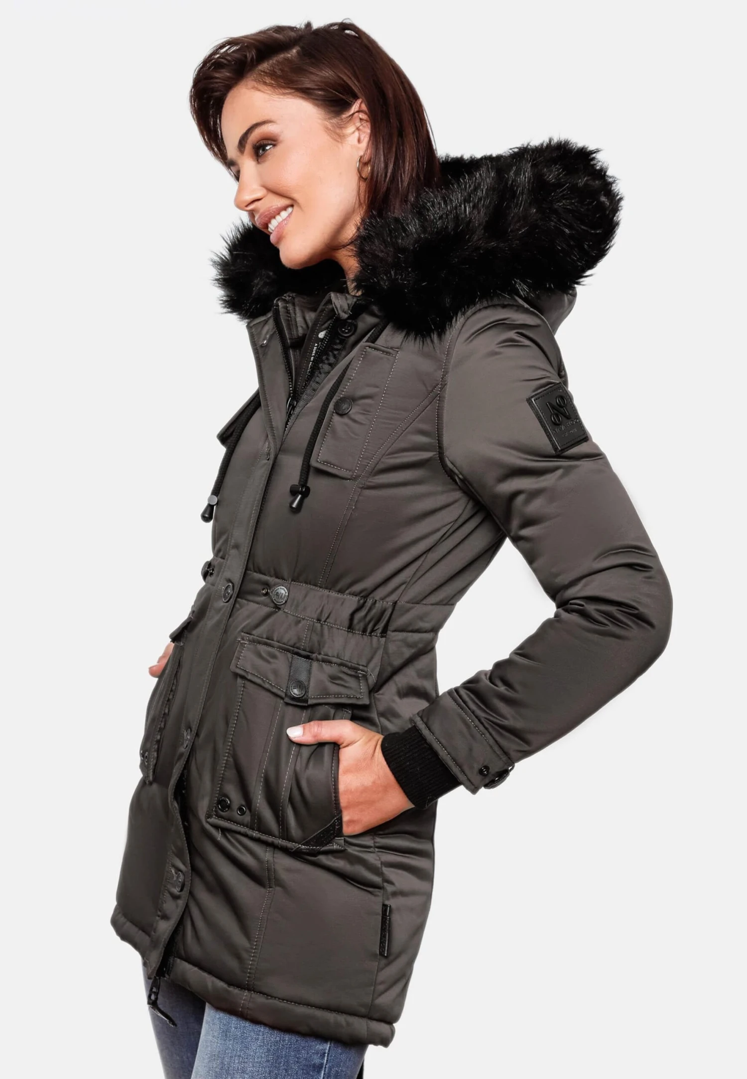 Navahoo Parkas Winterparka Dames Grijs 7 Navahoo Parkas Winterparka Dames Grijs - Afbeelding 7