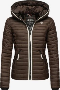 Navahoo Tussenjassen Tussenjas Kimuk Dames Chocoladebruin