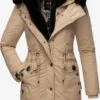 Navahoo Parkas Winterparka Sweety Deluxe Dames Taupe