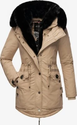Navahoo Parkas Winterparka Sweety Deluxe Dames Taupe