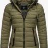 Navahoo Tussenjassen Tussenjas Lulana Dames Olijfgroen