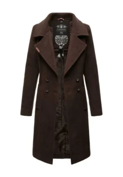 Navahoo Wooly - Halflange Jas - Dark Choco -Navahoo f880a6d5b1824c708a7b83feb3fd9d60 scaled