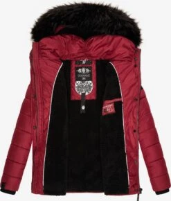 Navahoo Winterjassen Winterjas Zuckerbiene Dames Bordeaux -Navahoo f98547baeb7e798241979efc964c0e57 scaled