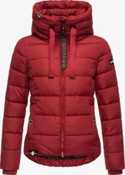 Navahoo Winterjassen Winterjas Amayaa Dames Rood