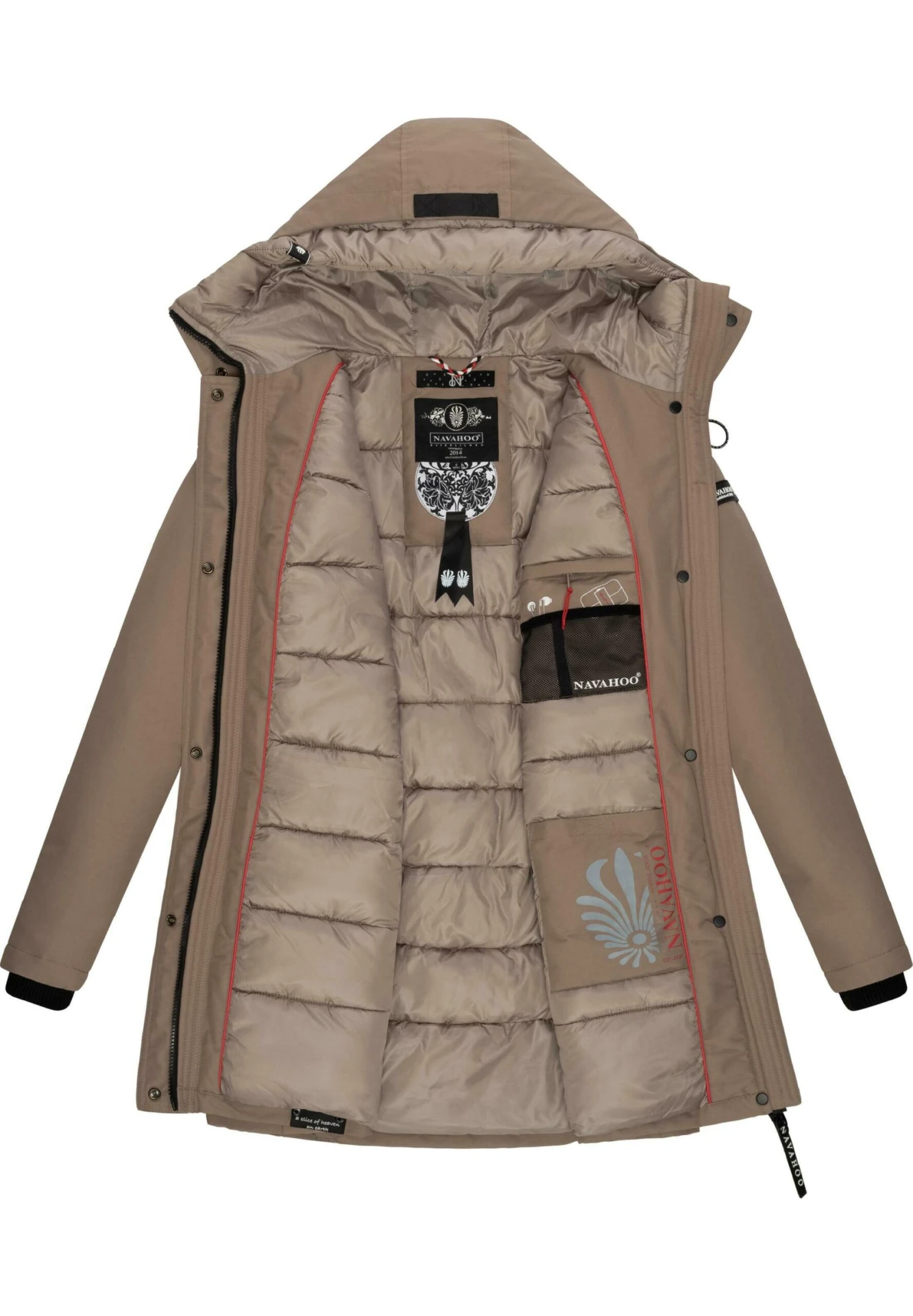 Navahoo Blizzardstorm - Parka - Taupe Grey 6 Navahoo Blizzardstorm - Parka - Taupe Grey - Afbeelding 6