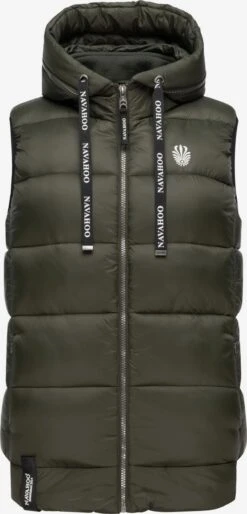 Navahoo Bodywarmers Bodywarmer Kassidy Dames Kaki